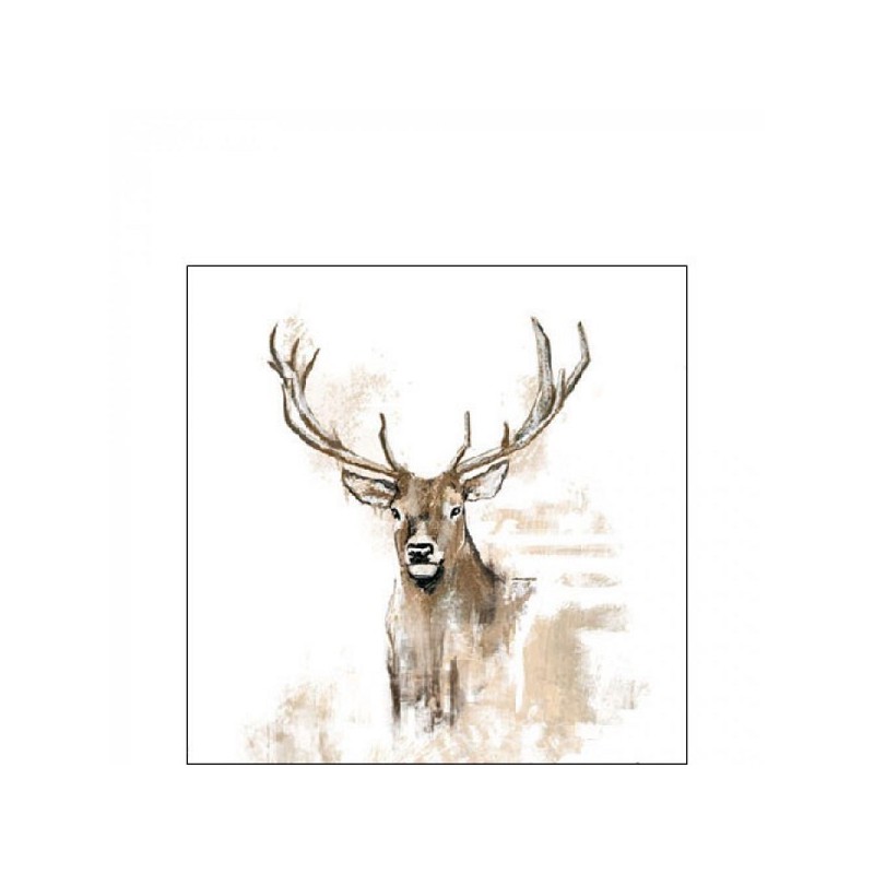 Ambiente Servetten 25cm Antlers 3 -laags 100% FSC Mix