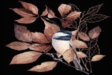 Ambiente Servetten 33cm Lovely chickadee 3 -laags 100% FSC Mix