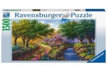 Ravensburger Cottage bij de rivier puzzel 1500 stukjes