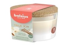 Bolsius Geurglas met kurk 66/83 True Joy Vanilla Delight