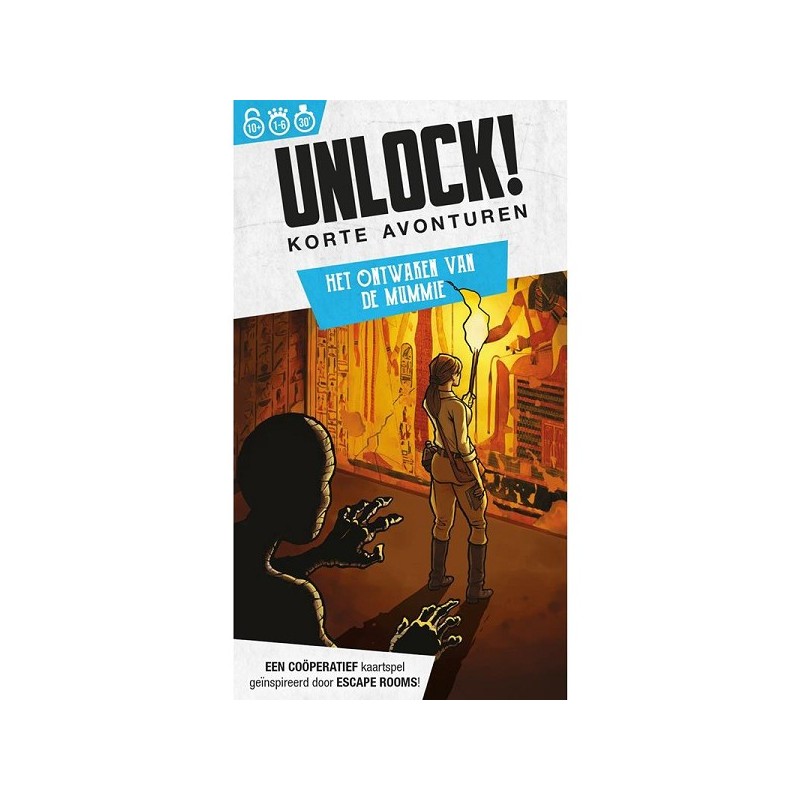 Unlock! Korte Avonturen 2: Het ontwaken v/d mummie Escape Room Spel