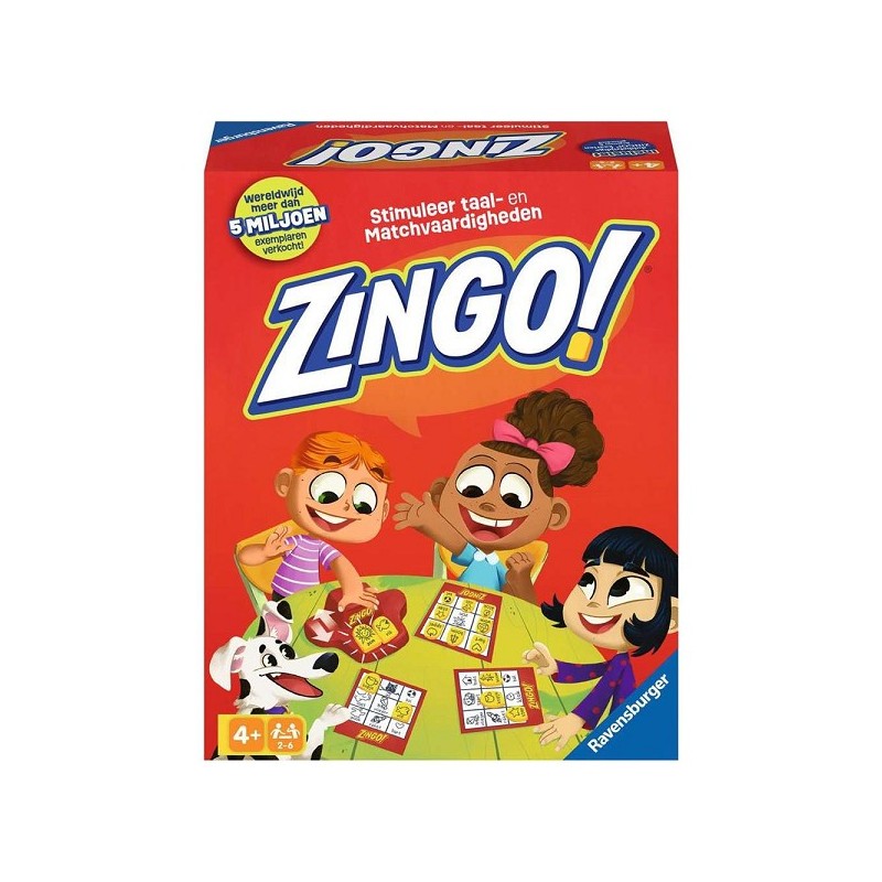 Ravensburger Zingo- variant op Bingo