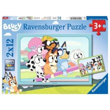 Ravensburger puzzel Bluey 2x12 stukjes