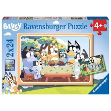 Ravensburger puzzel Bluey 2x24 stukjes