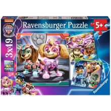 Ravensburger puzzel Paw Patrol: The Mighty Movie 3x49 stukjes