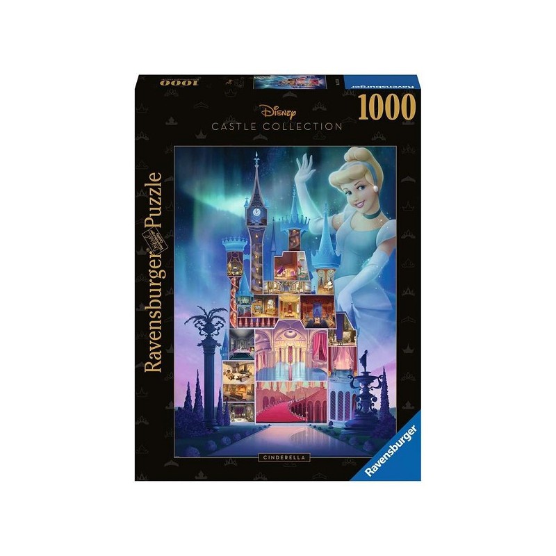 Ravensburger puzzel Disney Castles: Cinderella 1000 stukjes