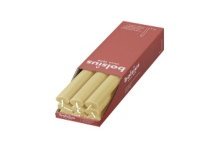 Bolsius Rustiek tafelkaars Oat Beige 270/23mm - Doos a 9 stuks