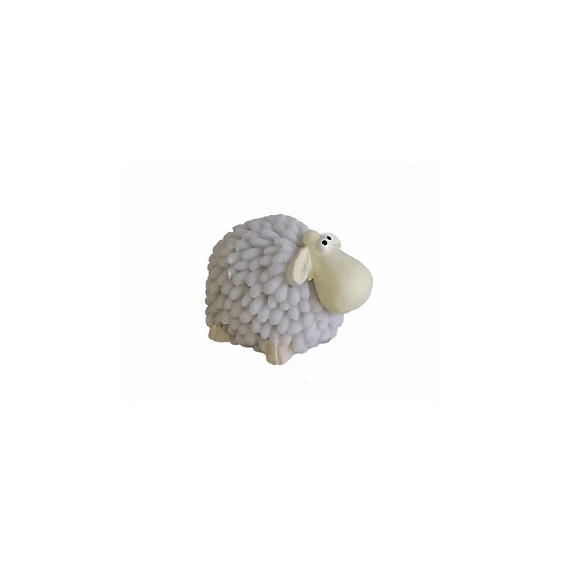 Mouton blanc 3x3x2 cm en céramique