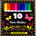 Étui de marqueurs de peinture de 10 pièces