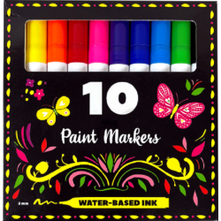 Paint Markers etui a 10 stuks