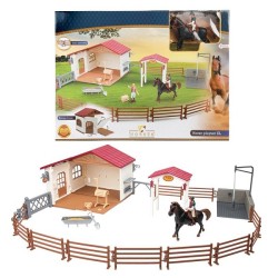Toi Toys Horses Ensemble de jeu pour chevaux XL avec accessoires