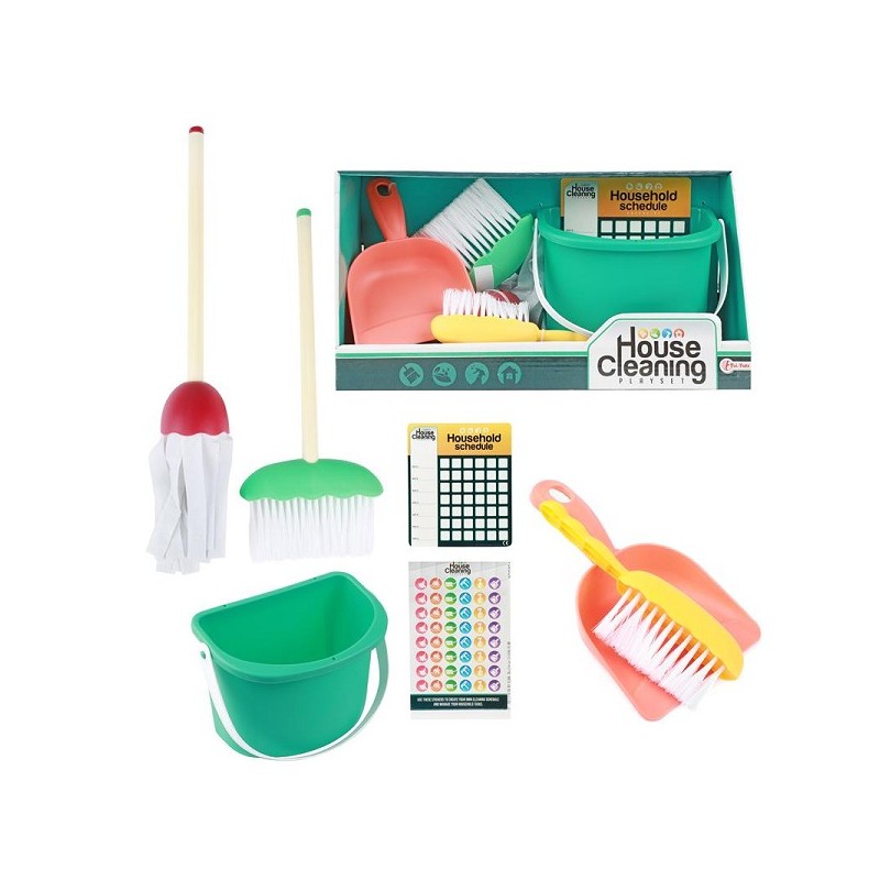 Toi Toys House Cleaning Kit de nettoyage 7 pièces