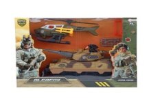 Toi Toys Alfafox Speelset militair met accessoires