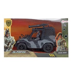 Toi Toys Alfafox Jeep + figurine militaire