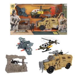 Toi Toys Alfafox Military Playset XXL avec accessoires