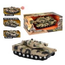 Toi Toys Alfafox Tank militair frictie + licht en geluid