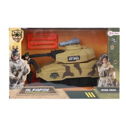 Toi Toys Alfafox Military Playset Tank avec accessoires