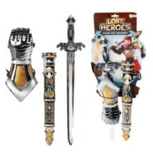 Toi Toys Lost Heroes Ensemble d'habillage Épée de chevalier + main d'armure