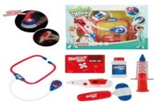 Toi Toys Doktersset met stethoscoop + licht en geluid 6dlg