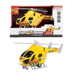 Toi Toys Cars&Trucks Trauma Helicopter Ambulance + lumière et son