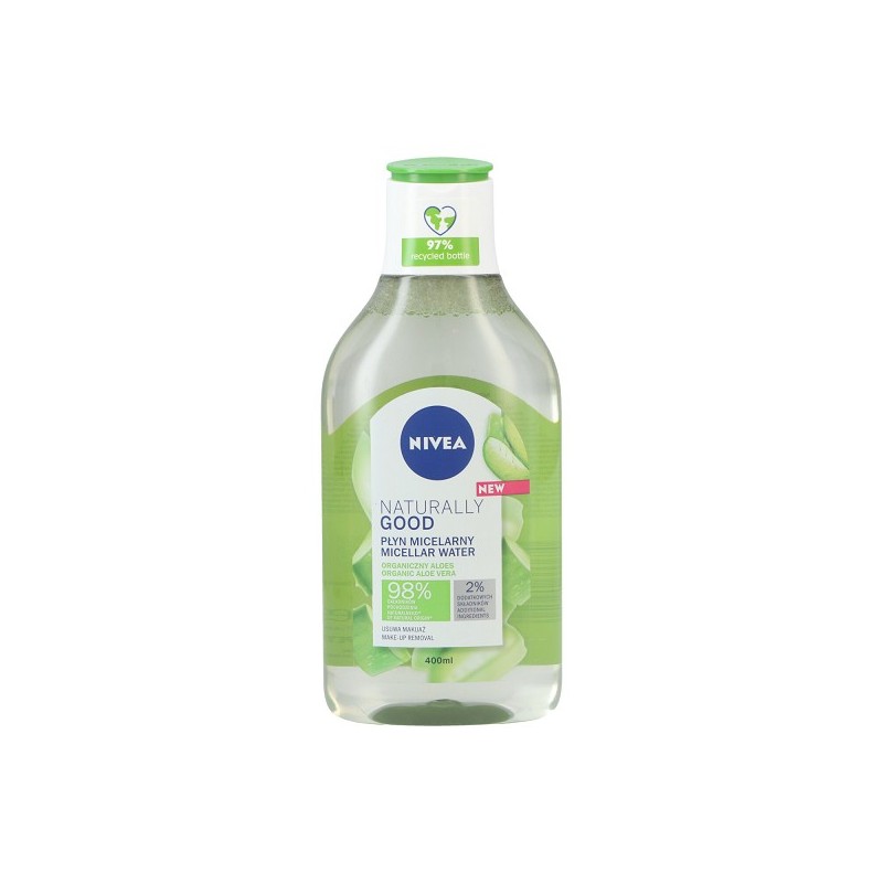 Nivea Micellair Water Naturally Good Aloe Vera 400ml