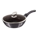 BerlingerHaus Cocotte avec couvercle 24 cm Metallic Line Carbon Pro Edition Induction