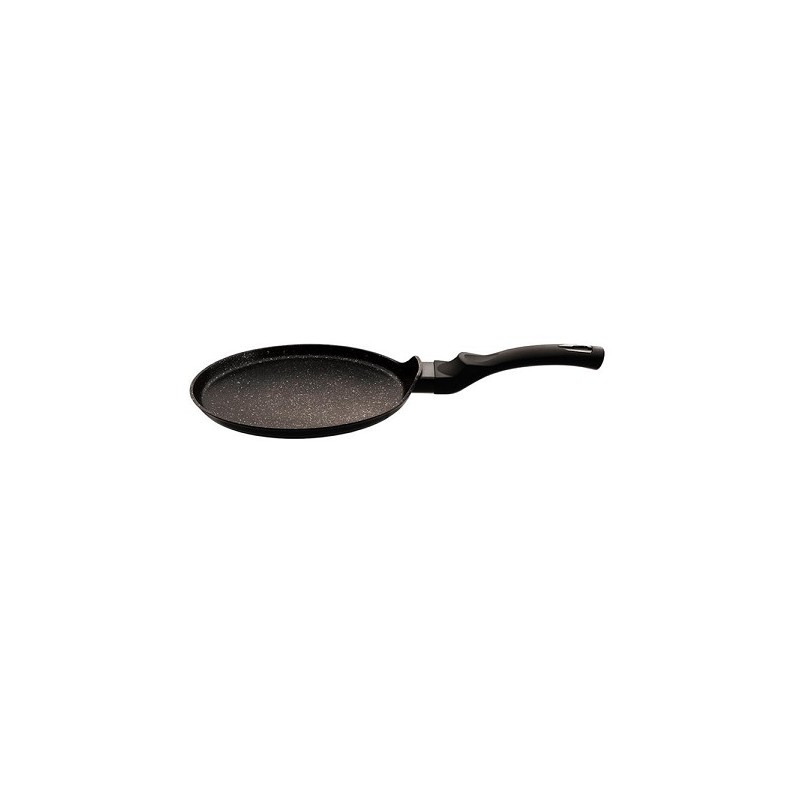 BerlingerHaus Pannenkoekpan 25cm Black Silver Collection Inductie