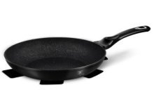 BerlingerHaus Wok 28 cm Noir Argent Collection Induction