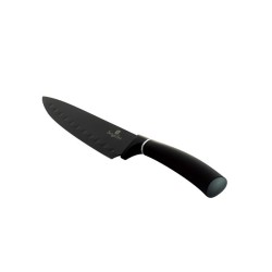 BerlingerHaus Couteau de chef 20cm en acier inoxydable avec revêtement antiadhésif noir