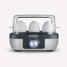 Severin Eierkoker voor 6 eieren 420W met pocheerinzet