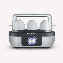 Cuiseur à œufs Severin pour 6 œufs 420W avec insert pour pocher