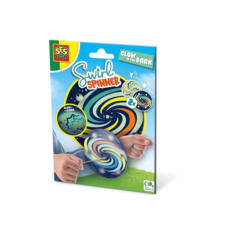 Ses Swirl spinner - Glow in the dark 2 stuks