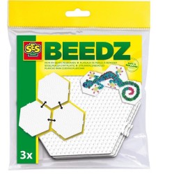 Ses Beedz Hexagon koppelbaar legbord 3x