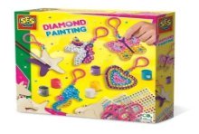 Ses Diamond painting - Porte-clés en bois