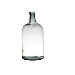 Vase bouteille Terri verre recyclé Ø19xh40cm
