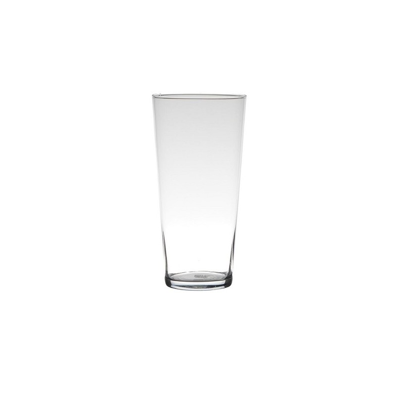 Hakbijl Glass Vaas Essentials Conical glas Ø16xh29cm