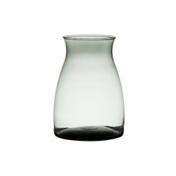 Hakbijl Vase en verre Essentials Julia gris transparent H20cm