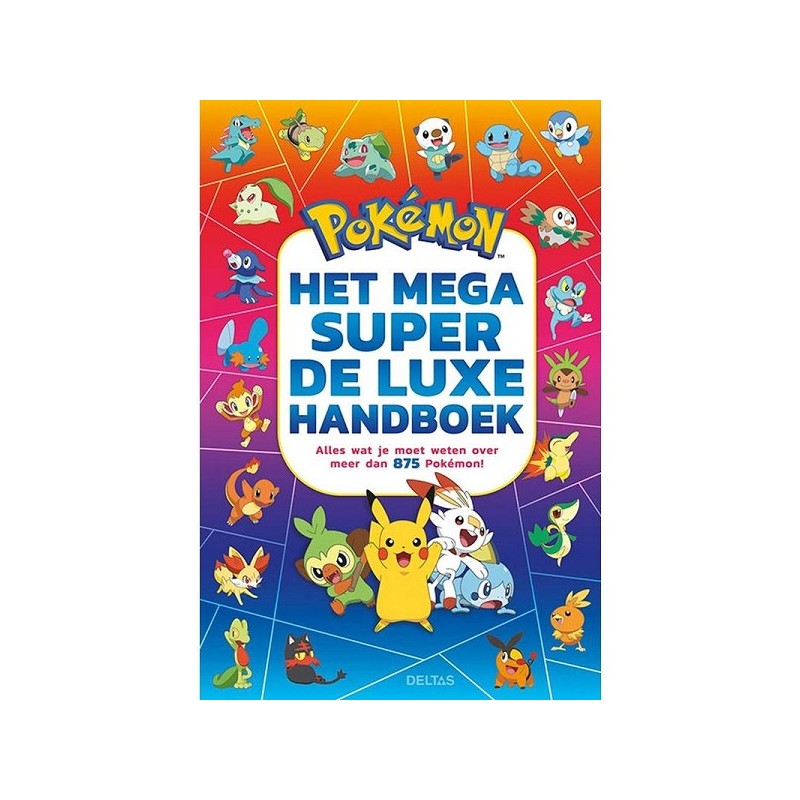 Deltas Pokémon Het mega super de luxe handboek