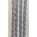 Deurgordijn Orchidea 90x220cm grijs gemaakt van zacht PVC