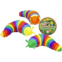 Chenille arc-en-ciel Magic Fidget 19cm