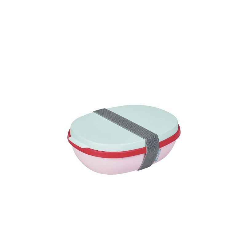 Mepal Limited Edition lunchbox Ellipse duo - strawberry