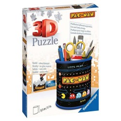 Ravensburger Puzzle 3D Plumier Pac-man 54 pièces