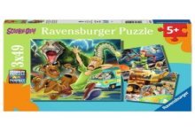 Ravensburger puzzel Scooby Doo - Legpuzzel - 3x49 stukjes