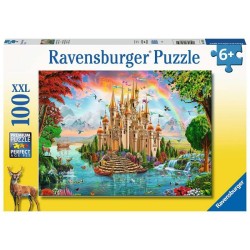Ravensburger puzzel Sprookjesachtig kasteel - Legpuzzel - 100 stukjes