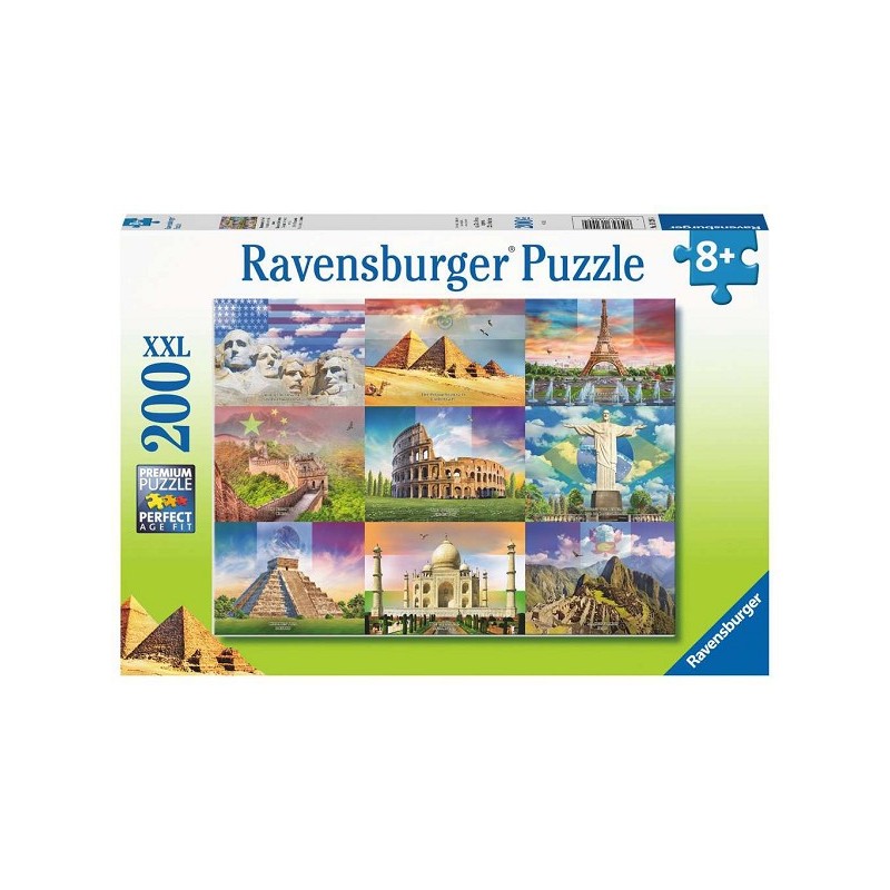 Puzzle Ravensburger Monuments du Monde - puzzle - 200 pièces