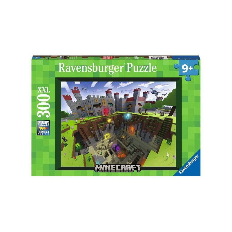 Ravensburger puzzle Minecraft Cutaway - Puzzle - 300 pièces XXL