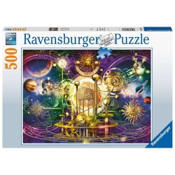 Puzzle Ravensburger Système solaire doré - Puzzle - 500 pièces