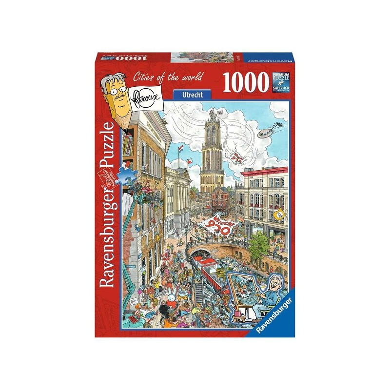 Ravensburger Ravensburger puzzel Fleroux Utrecht - Legpuzzel - 1000 stukjes