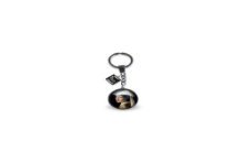 Sleutelhanger glas Vermeer Meisje met de Parel Ø3cm