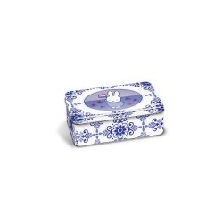 Boîte à biscuits Miffy souvenir bleu 14x8,5x5,5cm